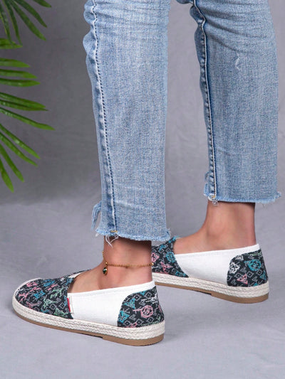 Stylish and Versatile Canvas Slip-On Driving Shoes for Women