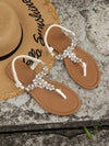 Radiant Rhinestone Party Sandals: Summer Color Fun for Women