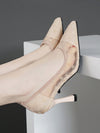 Breathable Mesh High Heeled Pointed Toe Shoes for Women