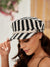 Chic Striped Beret: The Perfect Accessory for Women