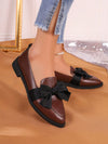 Bowknot Chic: Women's Flat Shoes for Everyday Style and Comfort