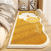 Cozy Cream Imitation Cashmere Carpet: Luxurious Warmth for Your Home