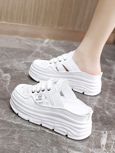 Step Up Your Style: New Women's Fashionable Thick Sole Casual Sports Shoes