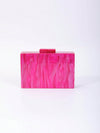 Plaid Perfection: Acrylic Color Block Clutch and Shoulder Bag for Women's Daily Outings and Parties