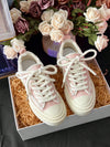 Ultimate Comfort: Women's Large Size Low-Top Canvas Sneakers with Anti-Slip Sole