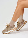 Sparkling Glamour: Rhinestone-Embellished Non-Slip Sneakers for Prom and Parties