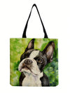 Doggie Days Canvas Tote: Fashionable and Fun for Travel, Beach, and Casual Outings