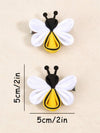 Bumblebee Beauty: Adorable 2-Piece Hair Clips for Dogs and Cats