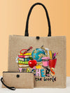 Chic Teacher's Day Gift Bag Set - Perfect for Shopping and Traveling