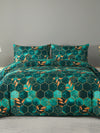 Traditional Printed Bedding Duvet Cover Set: Geometric Floral Style - Complete Your Bedroom