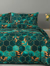 Traditional Printed Bedding Duvet Cover Set: Geometric Floral Style - Complete Your Bedroom