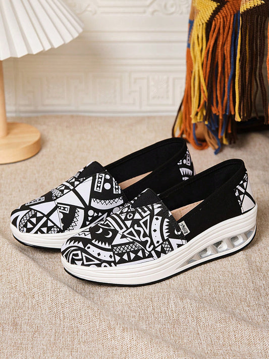 Step up Your Style with Women's Super Lightweight Platform Sneakers