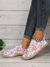 Step into Spring: Women's Lightweight Lace-Up Canvas Casual Sporty Shoes