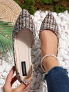 Chic and Charming: Women's Pointed Toe Slip-On Flats for Work, Party, Shopping, and School