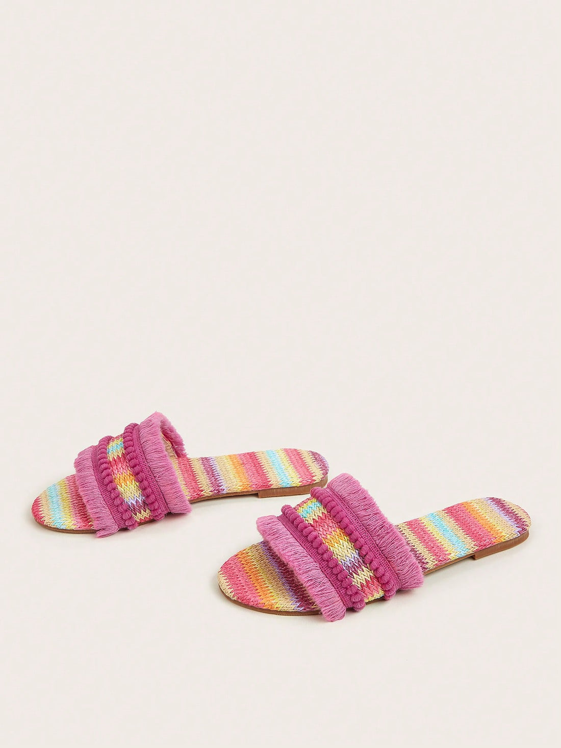 Elevate your summer style with our Bohemian Bliss <a href="https://canaryhouze.com/collections/women-canvas-shoes" target="_blank" rel="noopener">sandals</a>. Made with multicolor woven straw and adorned with tassel accents, these sandals will add a playful touch to any outfit. With a comfortable fit and expert craftsmanship, these sandals are perfect for any bohemian fashionista.