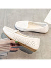 Women's British Style Slip-On Loafers: Non-Slip Driving Shoes for Pregnant Women