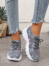 Chic and Comfortable: Women's Fashion Printed Casual Sports Shoes for Running, Students, and Hiking