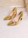 Golden Goddess: Women's Elegant Strappy High Heels for Stylish Parties