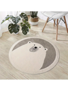 Cozy Critter Anti-Slip Plush Rug for Living Room and Bedroom