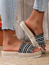 Beige Woven Detail Sandals: The Perfect Blend of Style and Comfort