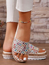 Beige Woven Detail Sandals: The Perfect Blend of Style and Comfort