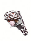 Moo-tiful Multilayer Cow Print Chest Bag for Women