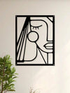 Metallic Harmony: Male And Female Joint Metal Wall Art for Home Decoration