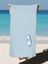 Sunset Dreams Tie-Dye Beach Towel: Lightweight and Versatile for Every Summer Activity