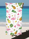 Sunset Dreams Tie-Dye Beach Towel: Lightweight and Versatile for Every Summer Activity