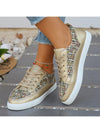 Golden Glitter White Sneakers: Sparkle and Shine in Style