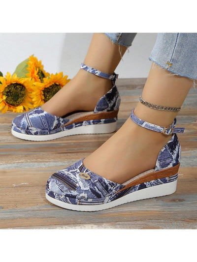 Chic and Comfortable Spring/Summer Plus Size Sandals: Breathable, Anti-Skid, and Lace-Up Design