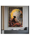 Canvas Poster: Listen to Your Soul - Balanced Heart & Brain Art for Every Room