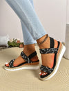 Elevate Your Style with Women's Thick Bottom Platform Wedge Heel Sandals