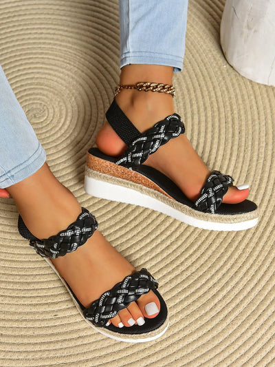 Elevate Your Style with Women's Thick Bottom Platform Wedge Heel Sandals