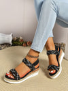 Elevate your style with these platform wedge heel <a href="https://canaryhouze.com/collections/women-canvas-shoes?sort_by=created-descending" target="_blank" rel="noopener">sandals</a>. The thick bottom not only adds height but also provides support and stability, making them perfect for all-day wear. With their trendy design, these sandals will add a touch of glamour to any outfit.