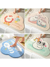 Colorful Cartoon Bathroom Rug: Absorbent & Anti-Slip for Every Room in the House