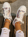 Cartoon Printed Sneakers for European and American Women