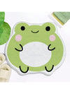 Friendly Frog Non-Slip Mat: Soft, Comfortable, and Easy to Clean for Bathroom, Door, or Shower