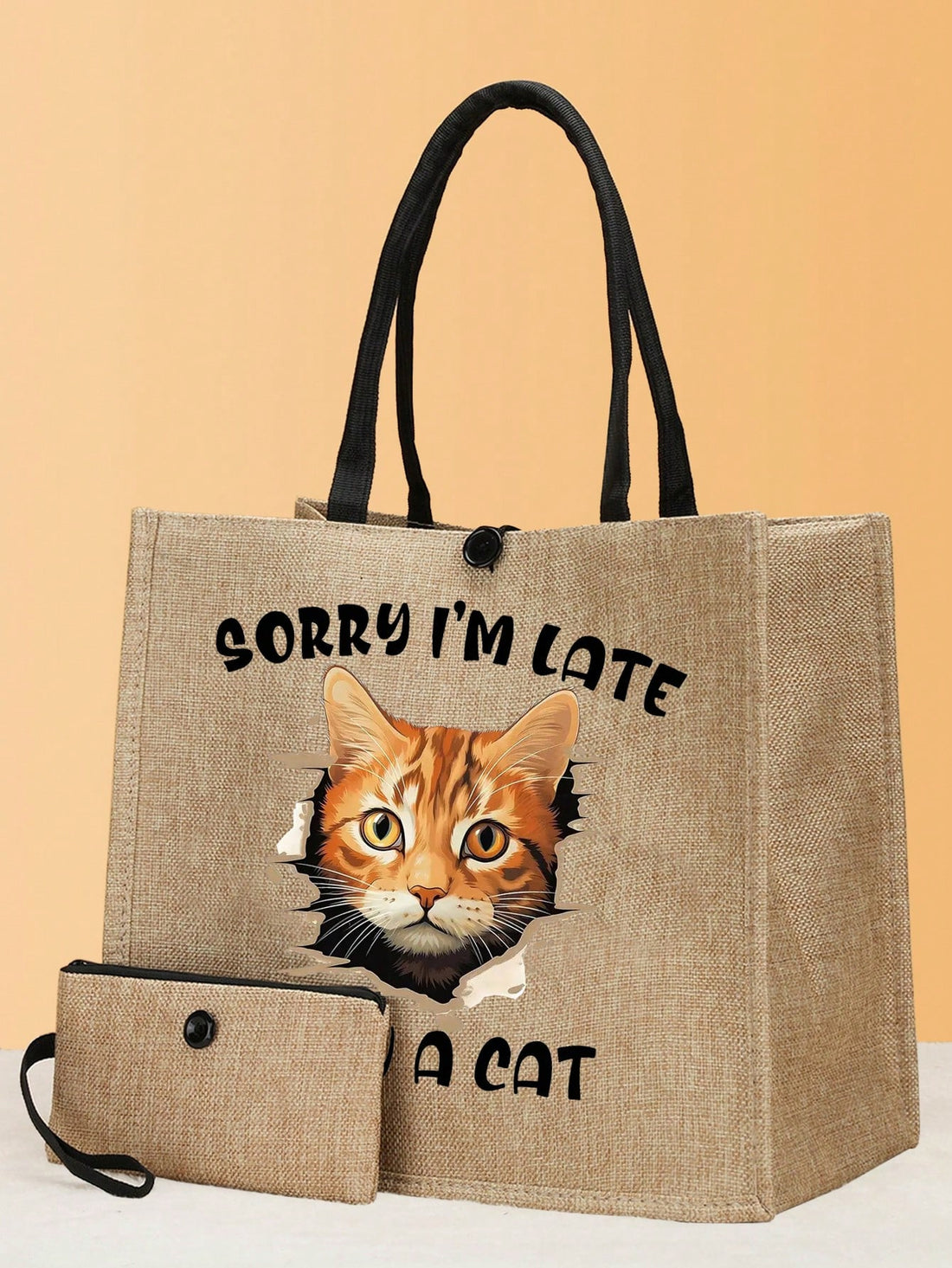 Experience fun and convenience while traveling with our Linny Handbag! Perfect for graduates, adolescents, and teachers, this bag features a unique cat printing pattern and spacious interior for all your essentials. Lightweight and durable, it makes the perfect gift for any occasion. Get yours today and elevate your travel game!