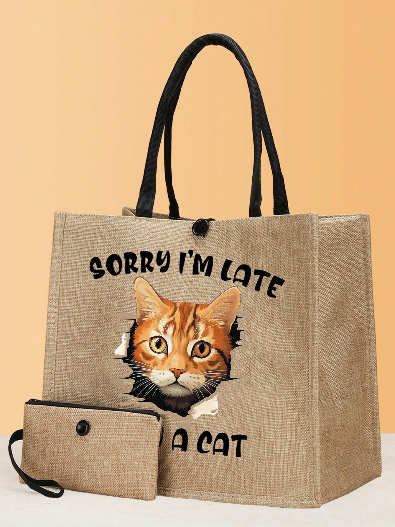 Experience fun and convenience while traveling with our Linny Handbag! Perfect for graduates, adolescents, and teachers, this bag features a unique cat printing pattern and spacious interior for all your essentials. Lightweight and durable, it makes the perfect gift for any occasion. Get yours today and elevate your travel game!