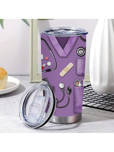 Stainless Steel Nurse Practitioner Travel Tumbler: The Perfect Appreciation Gift for Nursing School Graduates and Nurses Week Gifts