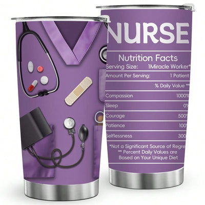 Stainless Steel Nurse Practitioner Travel Tumbler: The Perfect Appreciation Gift for Nursing School Graduates and Nurses Week Gifts