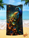 Tropical Turtle Beach Towel: Quick Dry and Absorbent for Your Summer Adventures