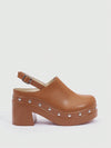 Boho Chic Studded Slingbacks: Vintage-Inspired Platform Shoes for Every Occasion