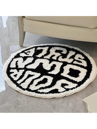 Chic Vintage Home and Car Carpet - Create Simple, Cute, and Atmospheric Vibes