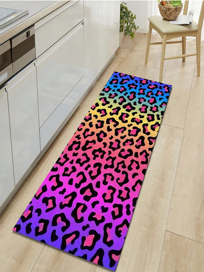 This Leopard Pattern Non-Slip Absorbent Carpet is the perfect addition to any living room, coffee table, bedroom, or entrance. With its unique and stylish leopard pattern design, this carpet not only adds charm to your space but also prevents slips and absorbs moisture. Keep your floors safe and dry with this high-quality, versatile carpet.