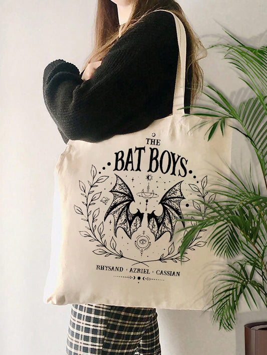 The Bat Boys Vintage Tote Bag is a versatile and stylish choice for travel, daily commute, or shopping. Made with durable materials and spacious design, this bag provides the perfect blend of functionality and fashion. Ideal for on-the-go individuals looking for a reliable and stylish bag.