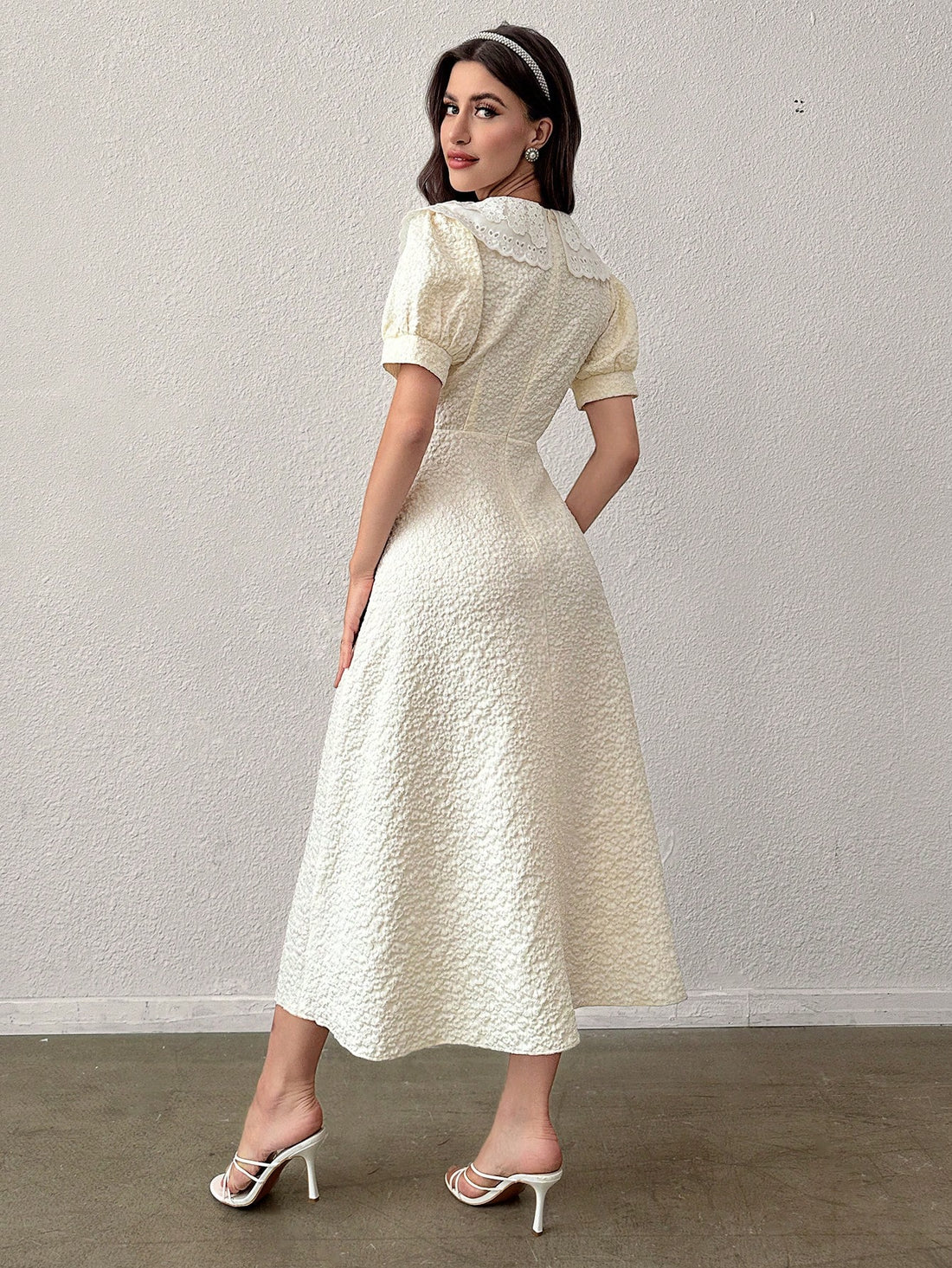 Expertly crafted with summer charm in mind, the Summer Patchwork Charm dress exudes elegance and style with its colorful block design and charming doll collar. Perfect for any occasion, this dress is a must-have for any fashion-forward individual looking to make a statement.