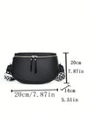 Expandable Elegance: Large Capacity Bucket Crossbody Bag