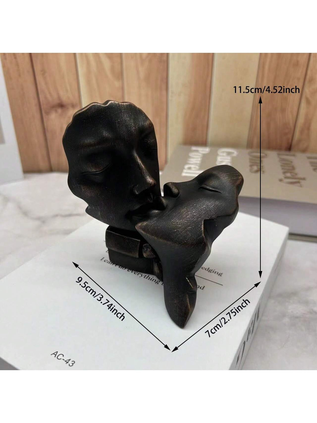 This Abstract Kiss Lover Figurine adds a romantic touch to any <a href="https://canaryhouze.com/collections/ornaments" target="_blank" rel="noopener">home decor</a>. Crafted with delicate details, it is a perfect way to express love and affection. Its abstract design captures the beauty of a kiss in a modern and unique way. Bring a touch of romance to your living space with this beautiful figurine.